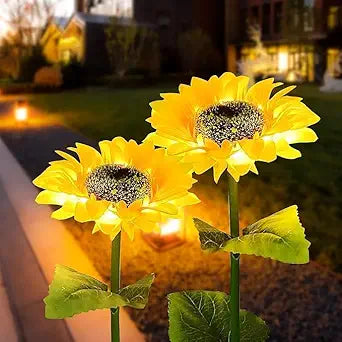 Sunflower Solar Powered Light