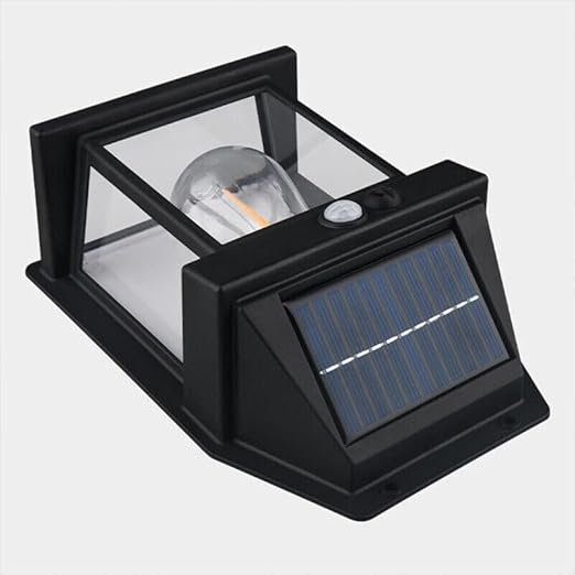 Solar Glow Outdoor Wall Light