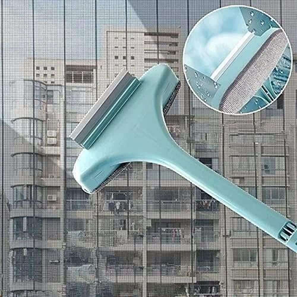 Big Size 2 in 1 Mesh Cleaning Brush & Wiper