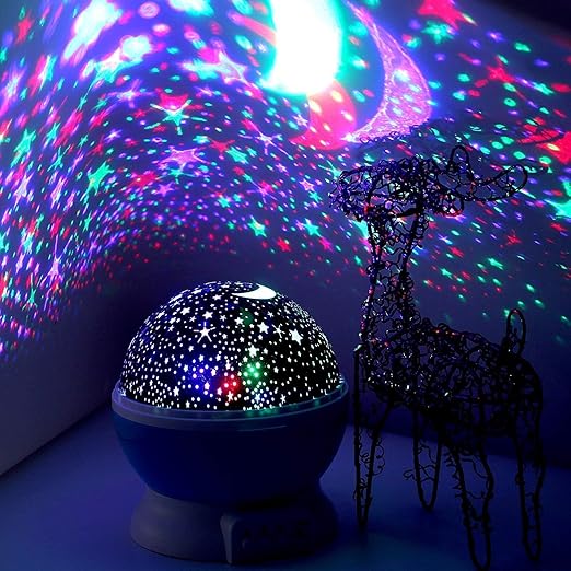 Star Scape Dream Color Rotating Projection Light