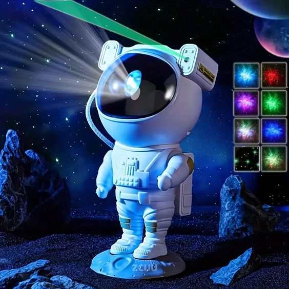 astronaut galaxy projector