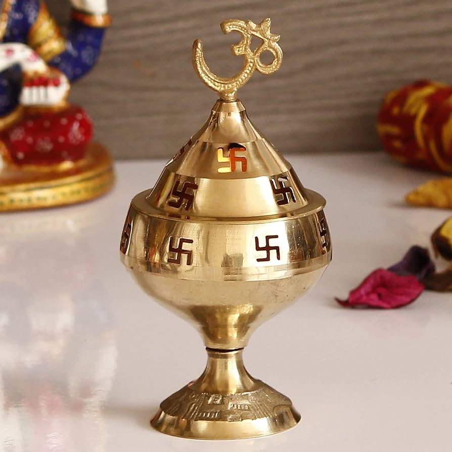 BlessingPair Om Swastik Diya