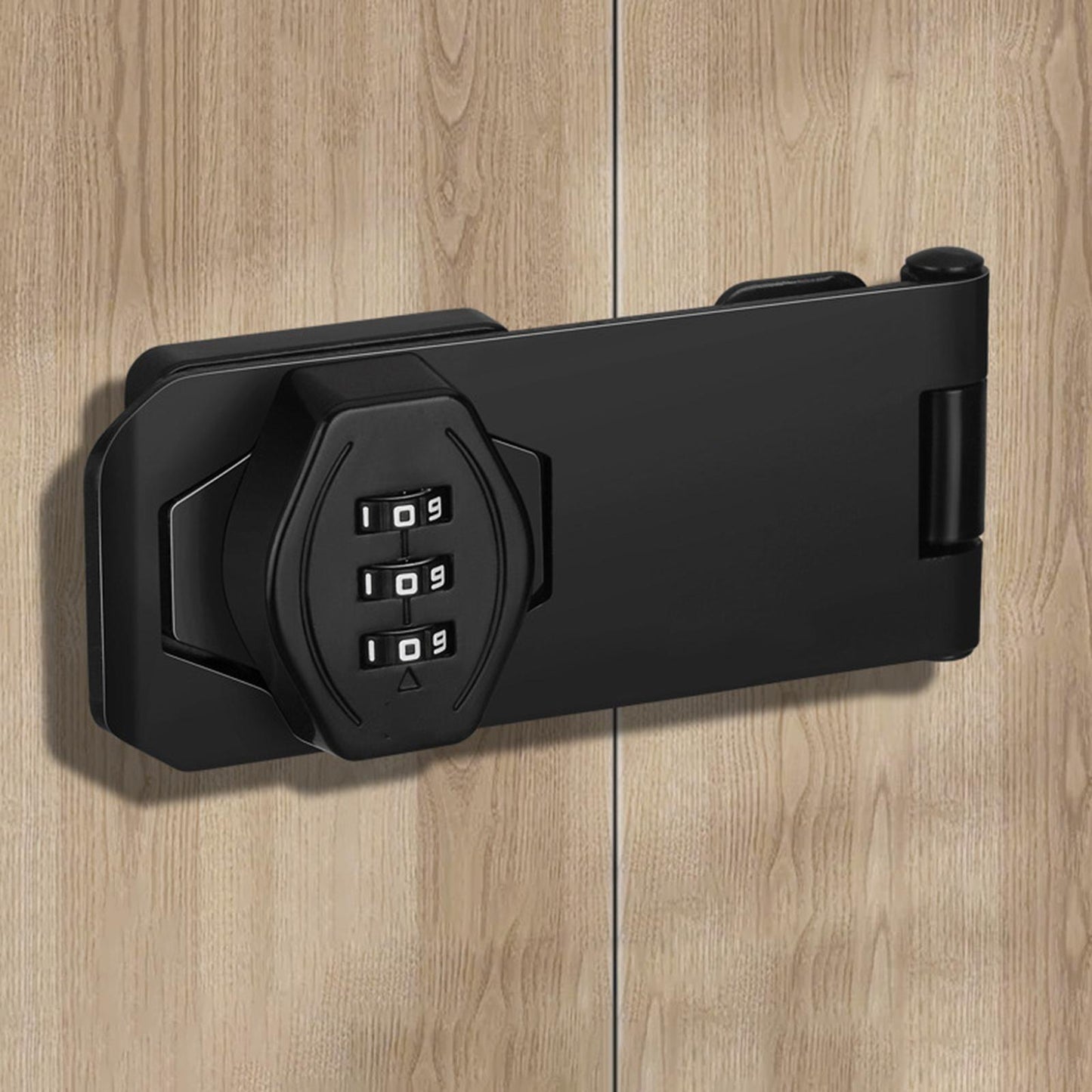 CodeGuard Keyless Cabinet Hasp Lock