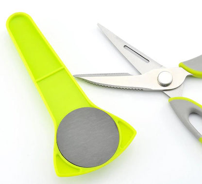 Household Scissors With Magnetic Holder