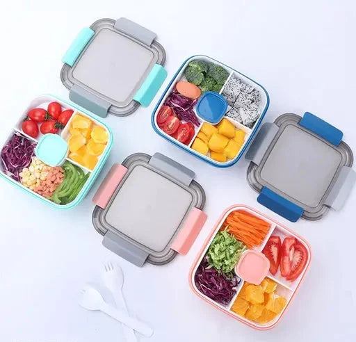 Lunch Box with 3 Compartments