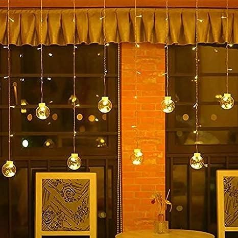 WishSparkle LED Curtain Fairy Lights