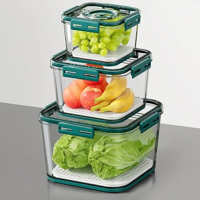 CoolMate Food Storage Box (Pack of 3)