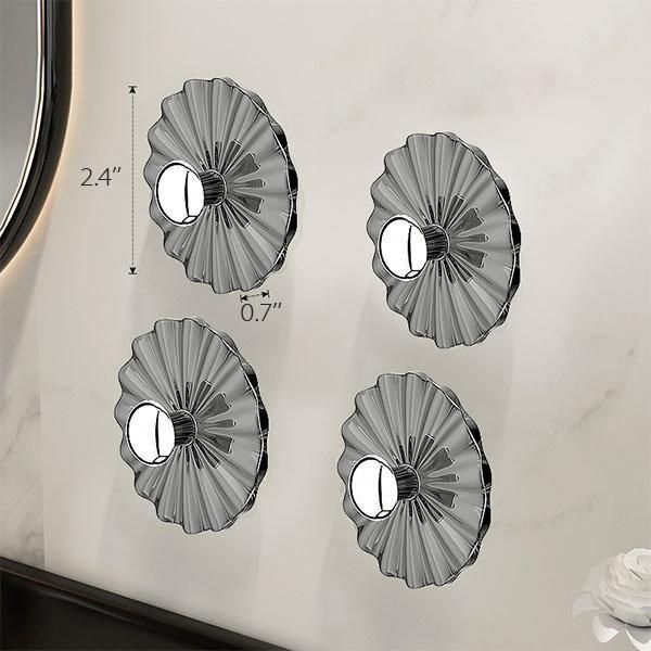 Petal Shaped Adhesive Wall Hooks