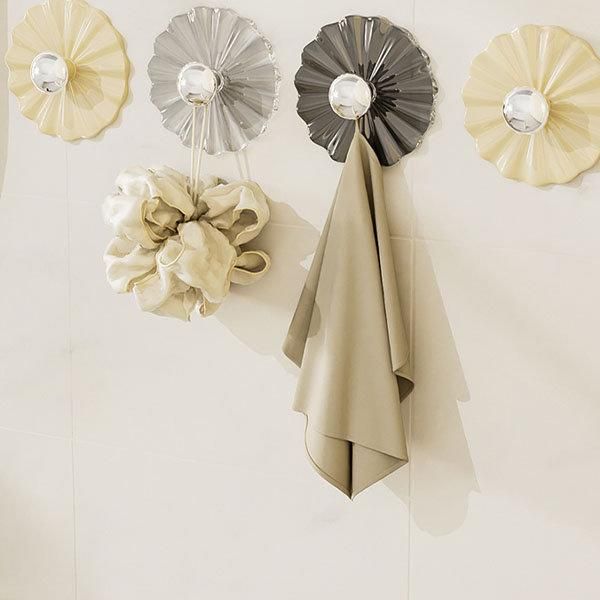 Petal Shaped Adhesive Wall Hooks