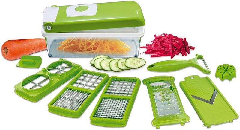 KitchenEase  Nicer Dicer and Drain Set (12-in-1)